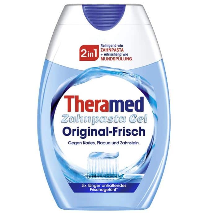 Thumbnail 🦷 Theramed Original-Frisch 2in1 Zahnpasta Gel für 0,94€ (statt 1,15€)