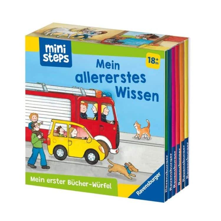 📚 Ministeps Mein erster Bücher-Würfel für 3,99€ (statt 7€)