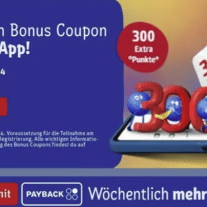 300 Payback Punkte extra bei Rewe