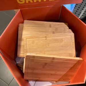 gratis Holzbrettchen Frühstücksbrett für 3x Buko bei Rewe