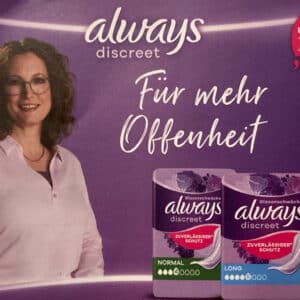 50% Rabatt auf 1x Always Discreet Produkt bei Müller