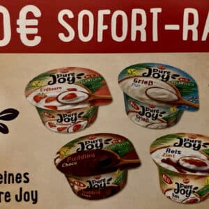 0,20€ Rabatt auf Pure Joy von Zott vegan