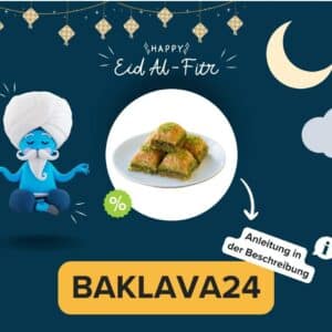 50 ct Cashback auf Baklava bei Marktguru!!