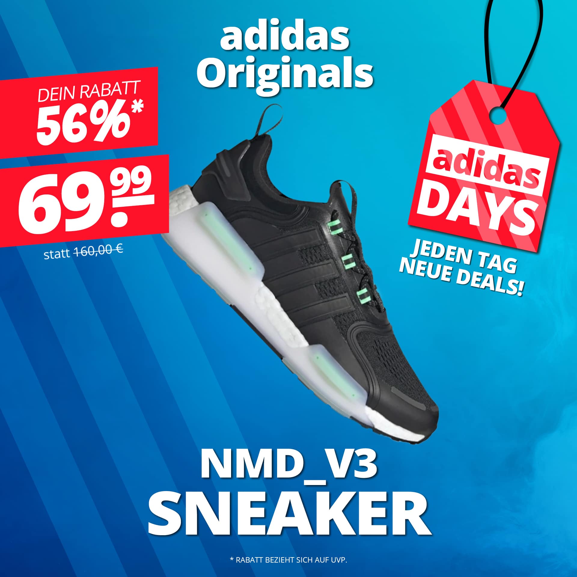 👟 adidas Originals NMD_V3 Herren Sneaker für 69,99€ (statt 85€)