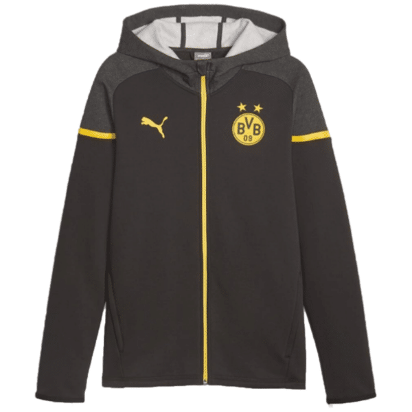 Thumbnail ⚽ PUMA BVB Casuals Hooded Jacket Herren Sweat-Jacke für 29,99€ (statt 62€)