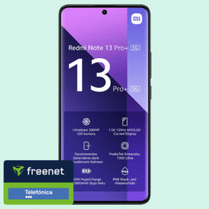 🔥Xiaomi Redmi Note 13 Pro+ (512GB) für 29€ + 6GB LTE Allnet für 9,99€/Monat (Telefonica green LTE)