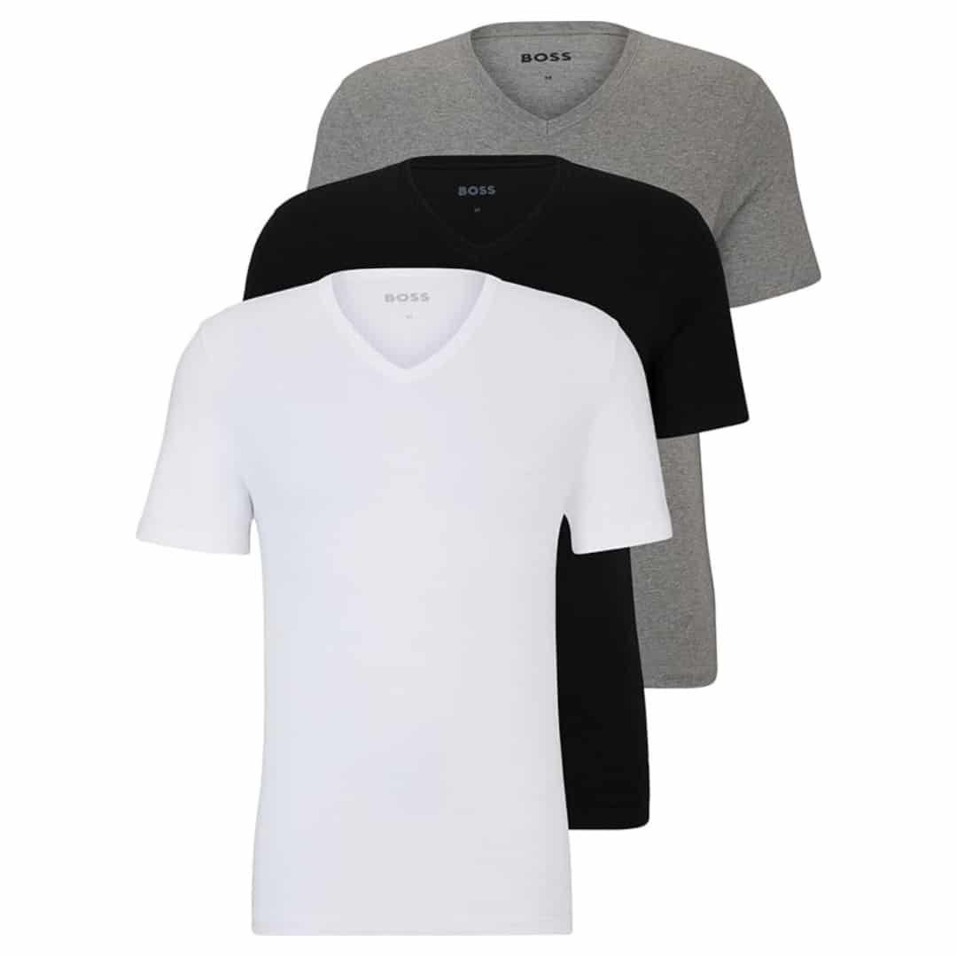 👕 HUGO BOSS Herren T-Shirt (3er Pack) für 30,94€ (statt 40€)