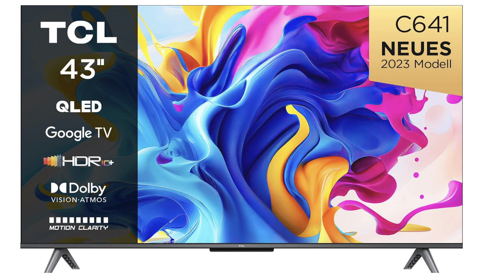 TCL C641 QLED 4K UHD Fernseher 43 Zoll