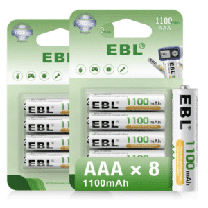 🔋 EBL AAA Akku 1100mAh für 7,99€ (statt 11€)