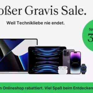 Sale bei Gravis - bis zu 30%