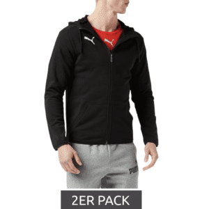 ⚽️ Nur 15€ pro Jacke! 2er Set PUMA LIGA Sweat-Jacke für 29,99€ (statt 40€)