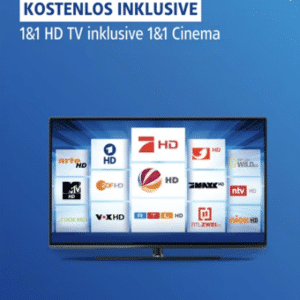 GRATIS: 1&amp;1 HD TV für 1&amp;1-Kunden