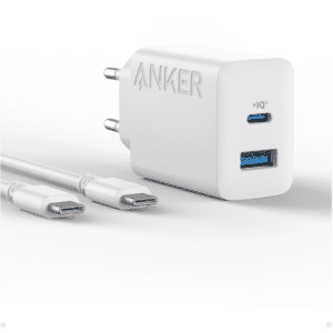 ⚡ Anker 20W USB C Ladegerät mit USB-C- und USB-A-Ports für 13,99€ (statt 18€)