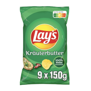 🥔 Lay's Kräuterbutter Kartoffelchips 9x150g für 14,29€ (statt 18€)