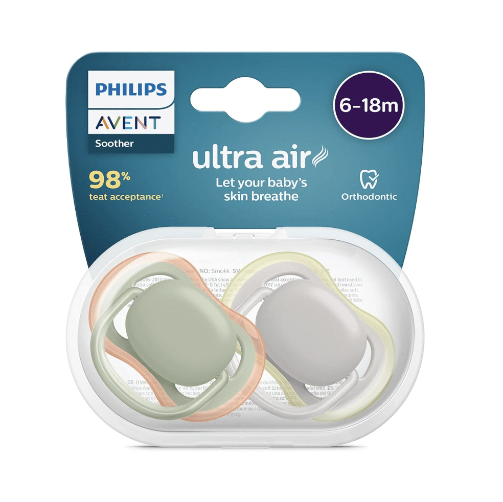 Thumbnail 👶 Philips Avent Ultra Air Schnuller 2er-Pack für 3,78€ (statt 8€)