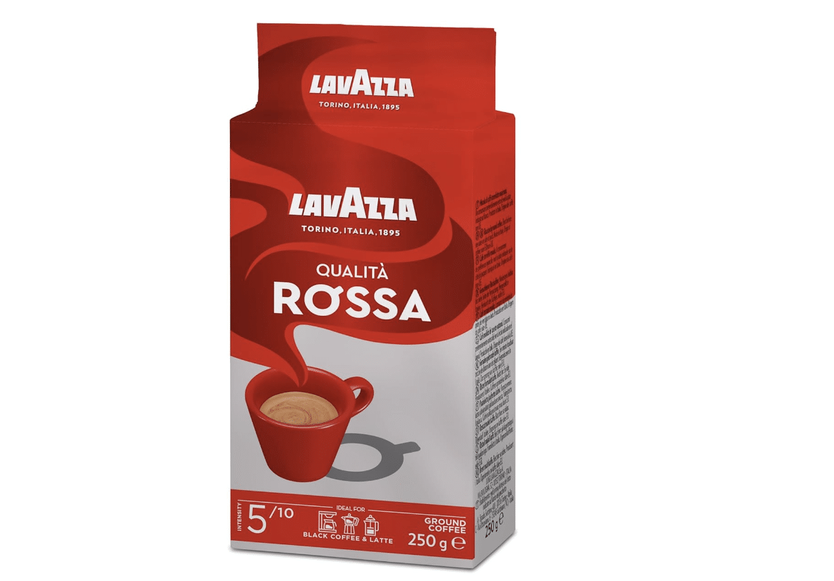 Lavazza Gemahlener Kaffee - Qualità Rossa - 1er Pack (1 x 250 g)