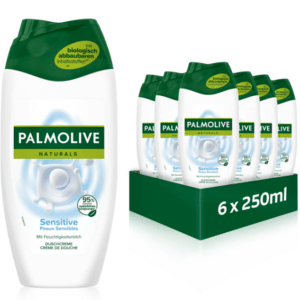 🚀 Nur 0,89€ pro Duschgel! 🤩 6x250ml Palmolive Duschgel Naturals Sensitive für 5,34€