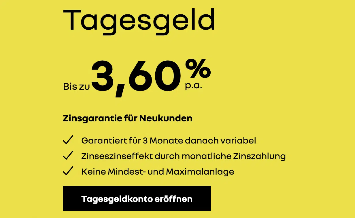 🤑 Renault Bank Tagesgeld: bis zu 3,6% p. a. für Neukunden