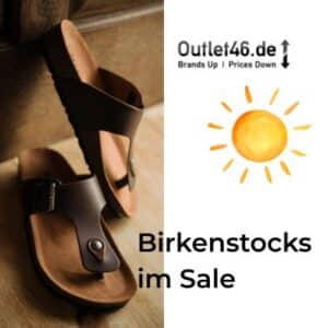 🤩 Birkenstock Sale bei Outlet46: Schuhe ab nur 59,99€