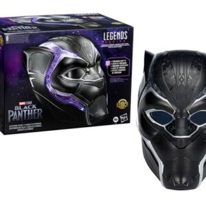 Hasbro Marvel Legends Series Black Panther elektronischer Helm mit Lichtern und klappbaren Linsen (F3453) für 65,98€ statt 76,91€