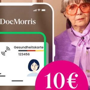 10 € Gutschein¹ - einlösbar schon ab 39 Euro bei DocMorris für EGK-Scan