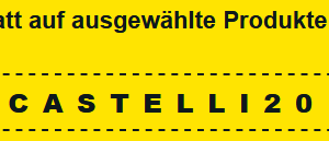 20% Extra-Rabatt Code CASTELLI20 bei Fahrrad.de