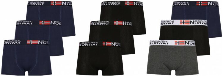 3er-Pack Geographical Norway Herren-Boxershorts