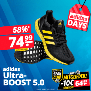 Herren-Laufschuh adidas UltraBoost DNA 5.0 für 74,99€ (statt 90€)