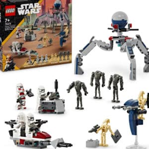 LEGO Konstruktionsspielsteine Clone Trooper  &amp; Battle Droid  Battle Pack für 18,53€ (statt 24,98€)