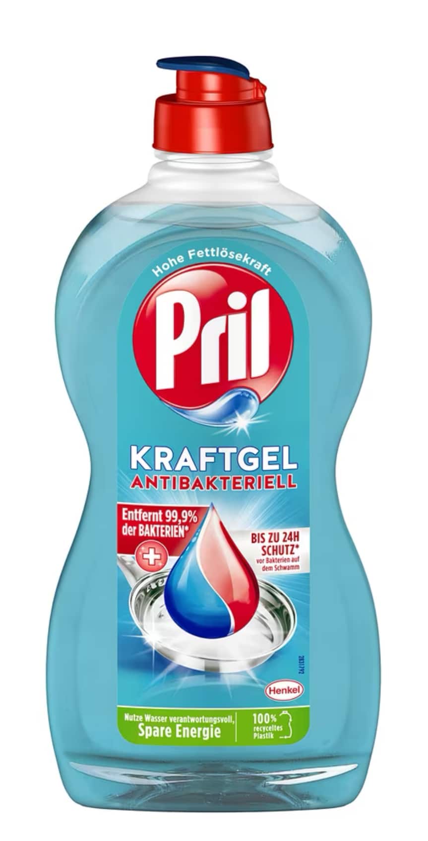 Pril Kraft Gel Antibakteriell 450ml für 1,34€ (statt 1,69€)