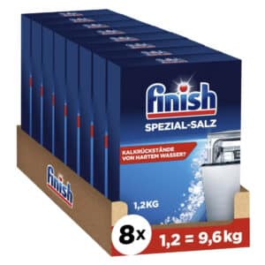 8x 1,2 kg Finish Spezial-Salz für 8,10€ (statt 10€) ✔️ günstiger als dm!