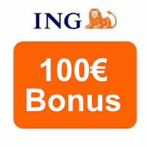 ING Girokonto mit 100€ Bonus
