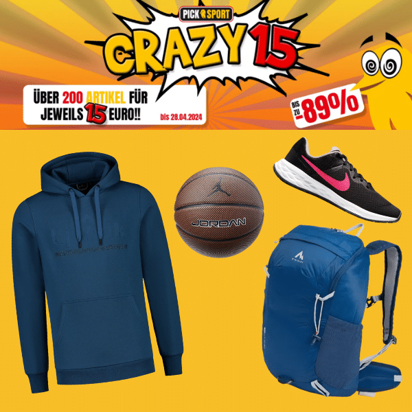 Thumbnail 👟 Picksport: Über 200 Artikel für je 15€ zzgl. Versand - von Nike, adidas, The North Face uvm.! 🤩