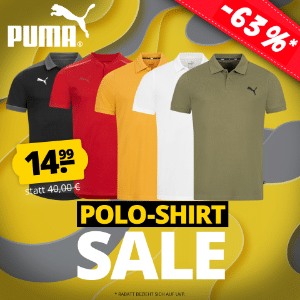 SportSpar: Puma Essential Pique Herren Polo-Shirts in versch. Farben ab 14,99€