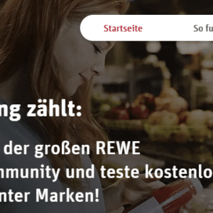 Rewe Produkttests Sammeldeal