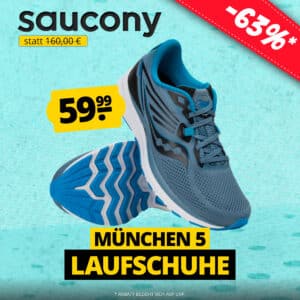 👟 Saucony München 5 Herren Laufschuhe