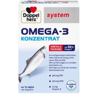 Doppelherz System Omega-3 Konzentrat Probe kostenlos erhalten