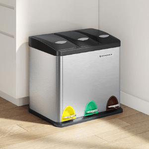 Songmics Mülltrenner mit 3x 8 Litern für 38,99€ (statt 48€)