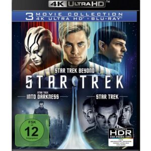 STAR TREK - 3-Movie Collection (4K Ultra-HD &#043; Blu-ray) für 32,97€ statt 38,99€