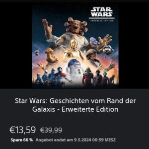 Star Wars: Tales from the Galaxy’s Edge - Enhanced Edition (VR2) (PS5) für 13,59€ statt 39,99€