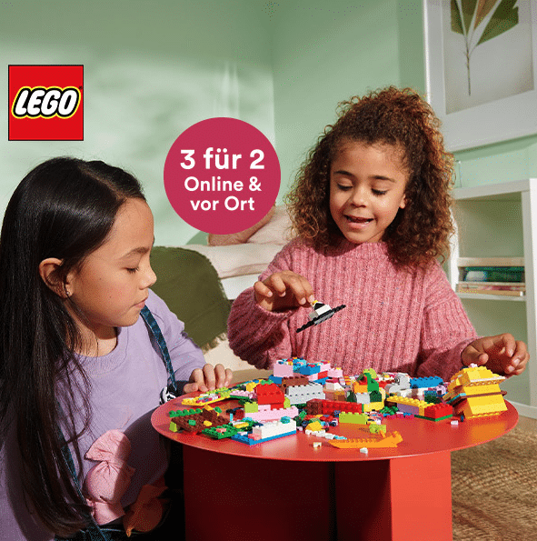 3 für 2 auf alle LEGO Sets bis 20€ ✔️ Classic, Duplo, Technic, Creator, Star Wars, Harry Potter uvm.