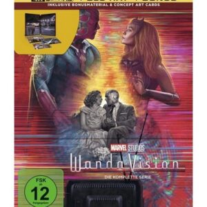 MARVEL STUDIOS - WandaVision - Komplette Serie - Steelbook Limited Edition (4K Ultra HD &#043; Blu-ray) für 49,29€ statt 56,06€