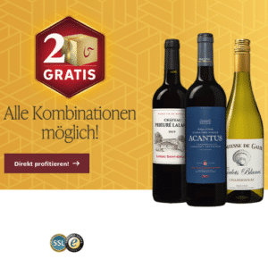 GRATIS: 2. Kiste Wein ✔️ Rotwein, Weißwein & Rosé bei Weinbörse – nur noch heute