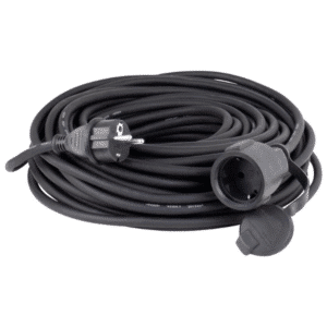 Gartensaison ist gestartet! 😀 as-Schwabe Gummi-Verlängerungsleitung 10m, mit Schutzkontaktstecker, -kupplung, Schutzkappe, IP44, für 11,99€ = 48% Ersparnis!