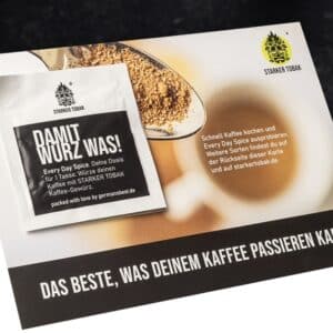 Gratis Kaffee Gewürz sichern