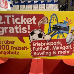 2. Ticket gratis für über 800 Freizeitangebote mit Biscoff Keksen von Lotus