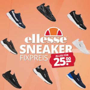 ellesse Sneaker für 25,20€ inkl. Versand 👟 3 versch. Modelle