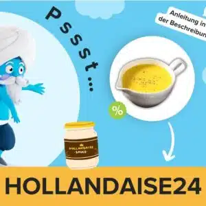 40 ct Cashback auf Hollandaise mit Promocode bei Marktguru