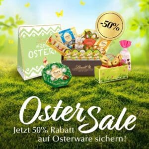 Lindt 50% auf Osterartikel