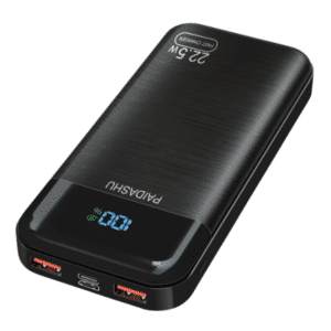 PAIDASHU Powerbank 27.000 mAh 22,5 W für 12,99€ (statt 17€)